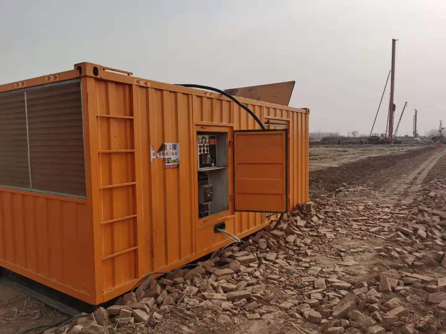 牡丹发电车租赁-柴油发电机组的安装须知