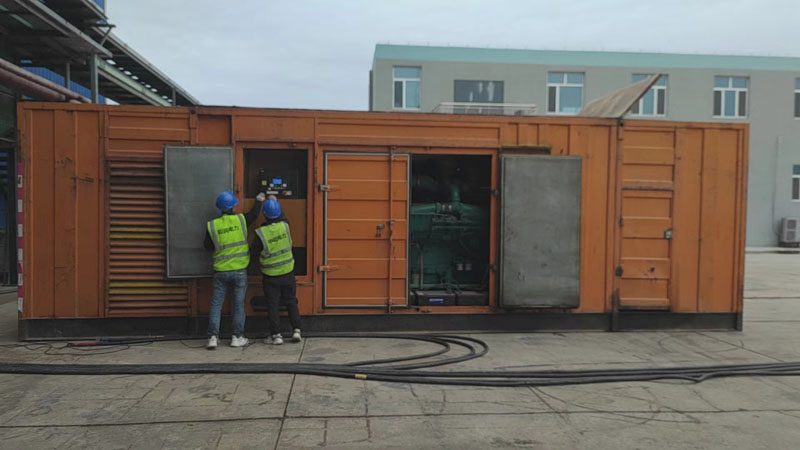 牡丹如何检查柴油发电机组的机油油位？